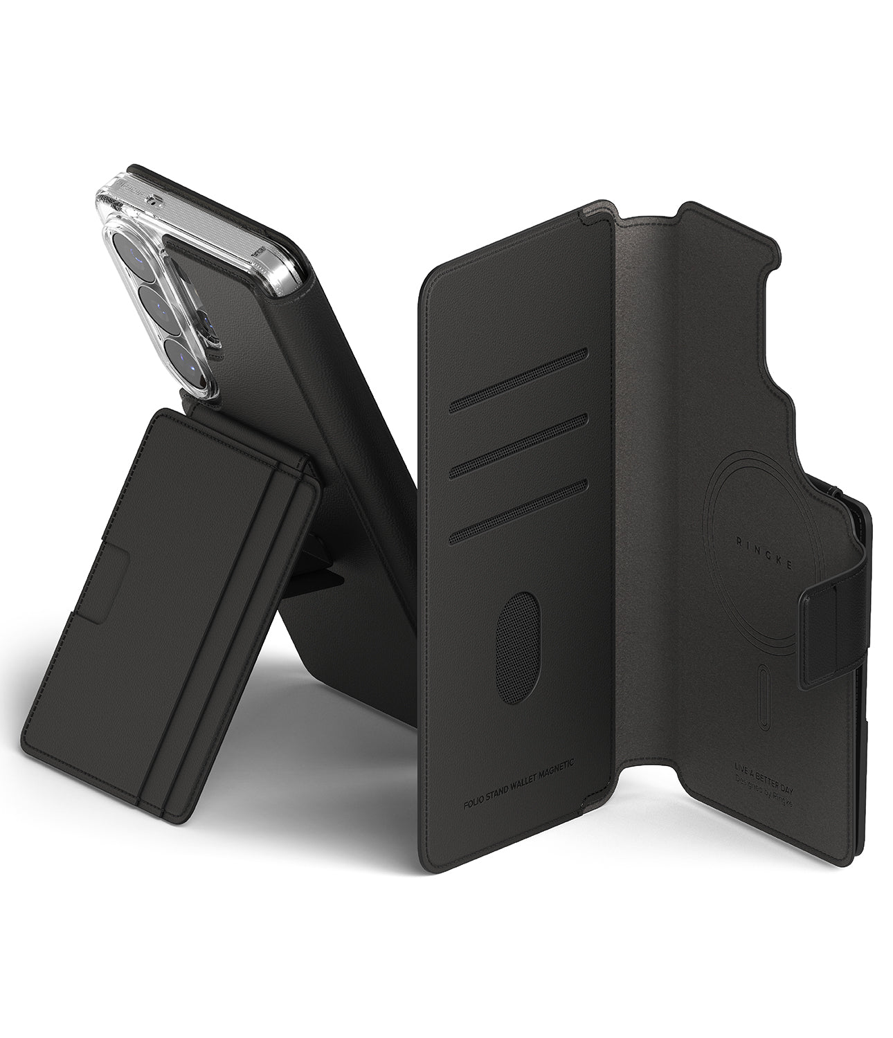 Galaxy S26 Ultra Cover | Folio Stand Wallet Magnetic