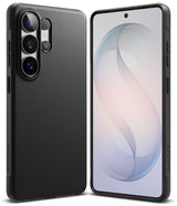 Galaxy S26 Ultra Case | Onyx - Matte black phone case shown from back and front views with a textured finish.
