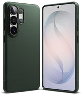 Galaxy S26 Ultra Case | Onyx - Dark green textured phone case shown from back and front angles on a white background.