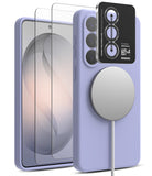 group-Lavender / + Screen Protector & Camera Lens Frame Glass (2P)