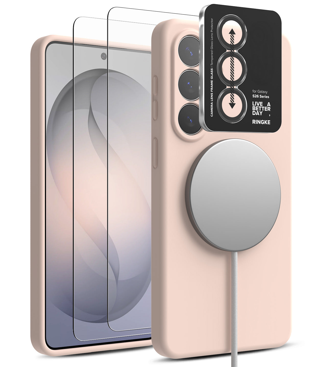 group-Stone / + Screen Protector & Camera Lens Frame Glass (2P)