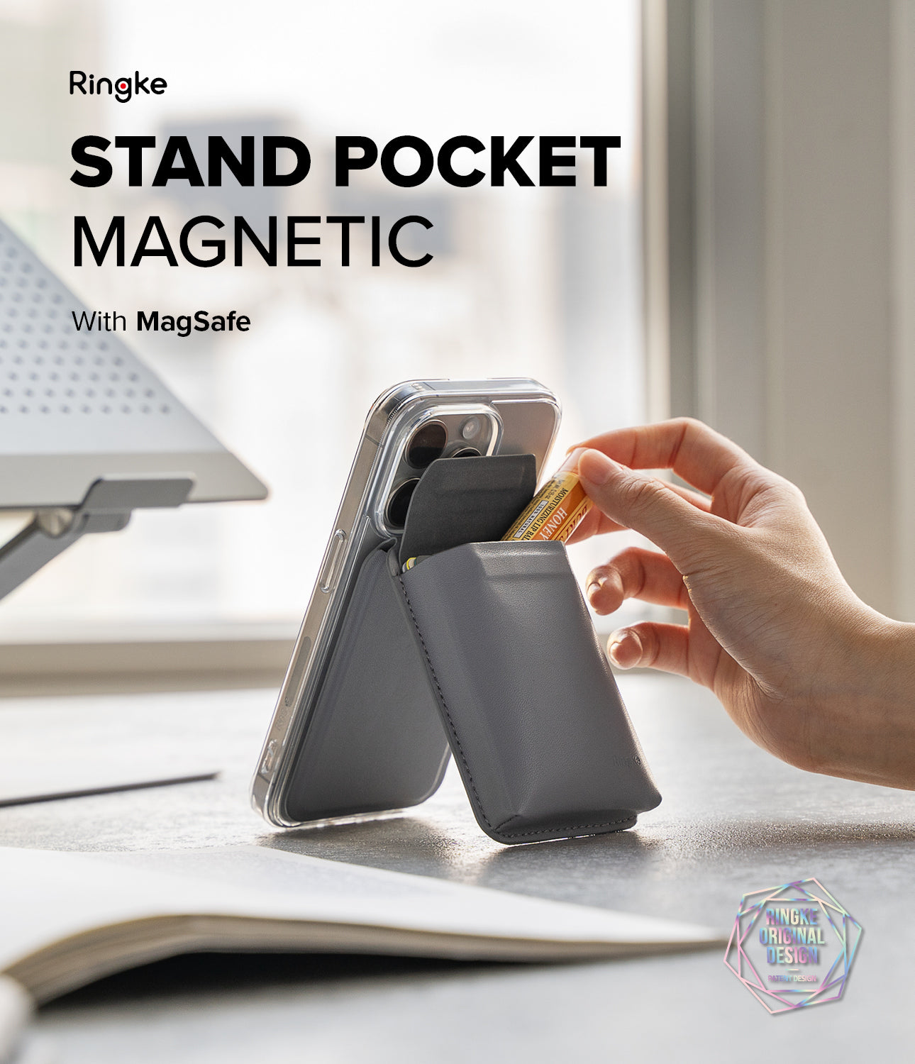 Ringke Stand Pocket Magnetic - By Ringke