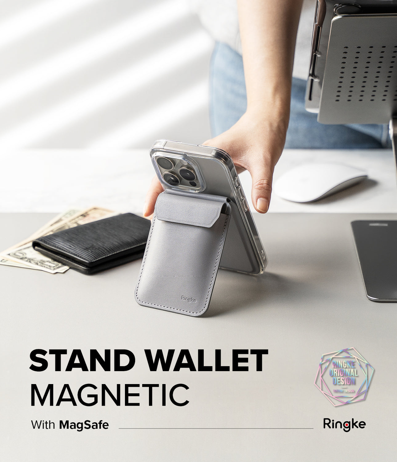 Ringke Stand Wallet Magnetic - By Ringke