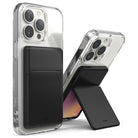 Stand Slot Card Holder - Black