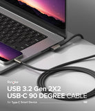 Ringke USB 3.2 Gen 2X2 USB-C 90 Degree Cable for Type-C Smart Device