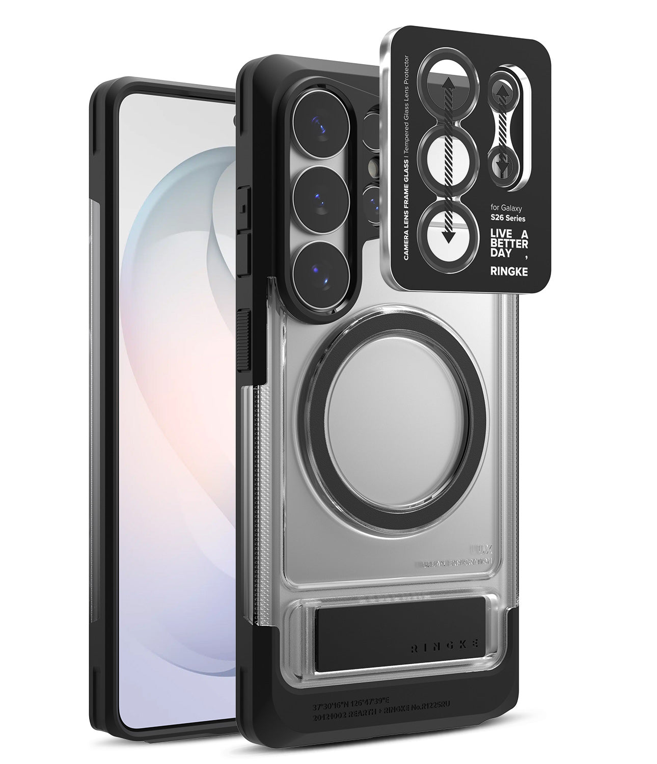 group-Clear / + Camera Lens Frame Glass (2P)