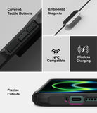 Xiaomi 17 Ultra Case | Fusion-X Magnetic - Features tactile buttons, embedded magnets, NFC, wireless charging, and cutouts.