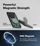 Xiaomi 17 Ultra Case | Fusion-X Magnetic - A magnetic case securely attached to a charger versus a falling phone.