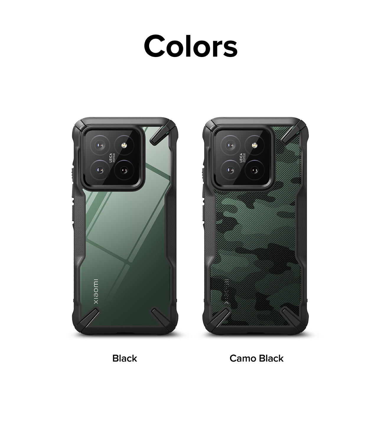 Xiaomi 14 Case | Fusion-X - Black - Colors