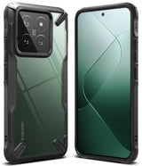 Xiaomi 14 Case | Fusion-X - Multiple black Fusion-X protective cases for Xiaomi 14 displayed against a dark background.