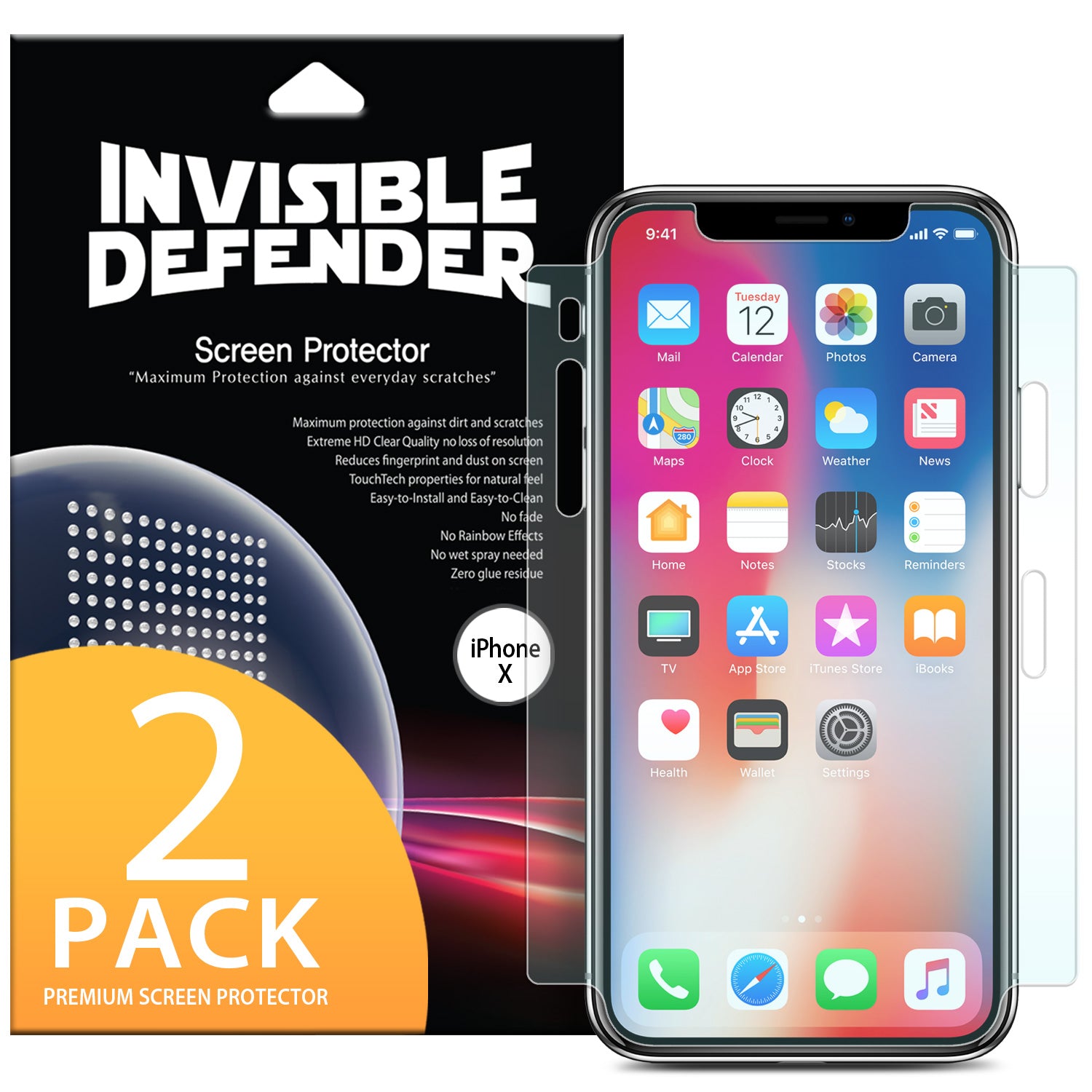 iPhone X Screen Protector | Invisible Defender