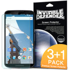 Google Nexus 6 Screen Protector | Invisible Defender [4P]