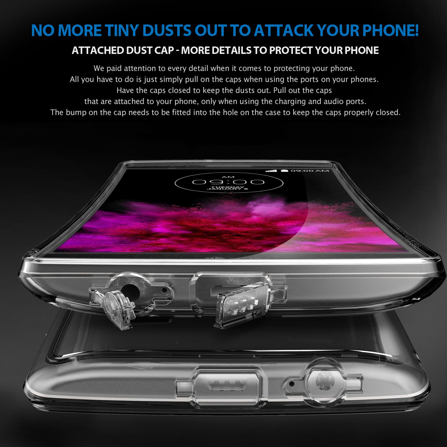 LG G Flex 2 Case | Fusion - No more tiny dusts out to attack your phone!