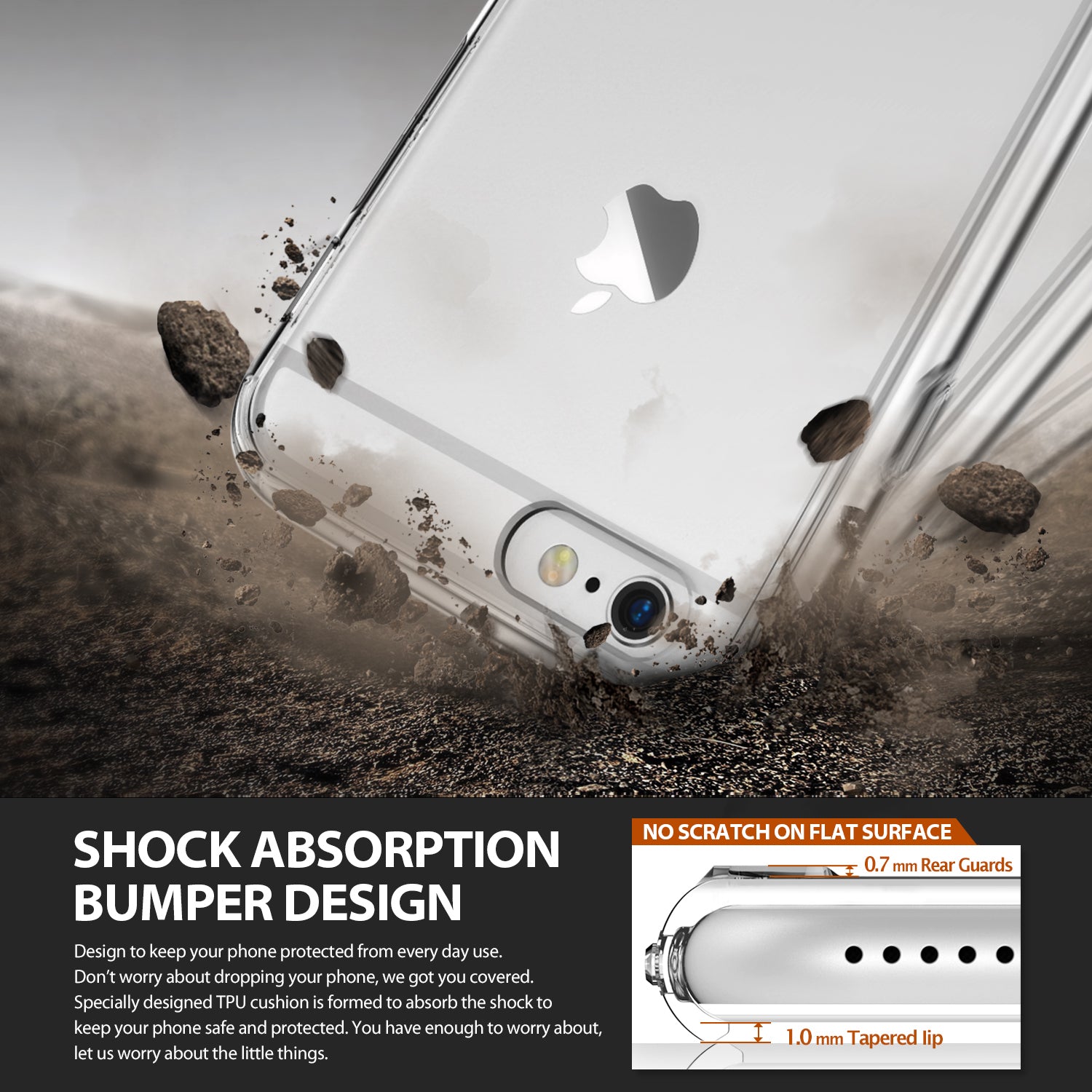 iPhone 6s Plus Case | Fusion - Shock Absorption Bumper Design
