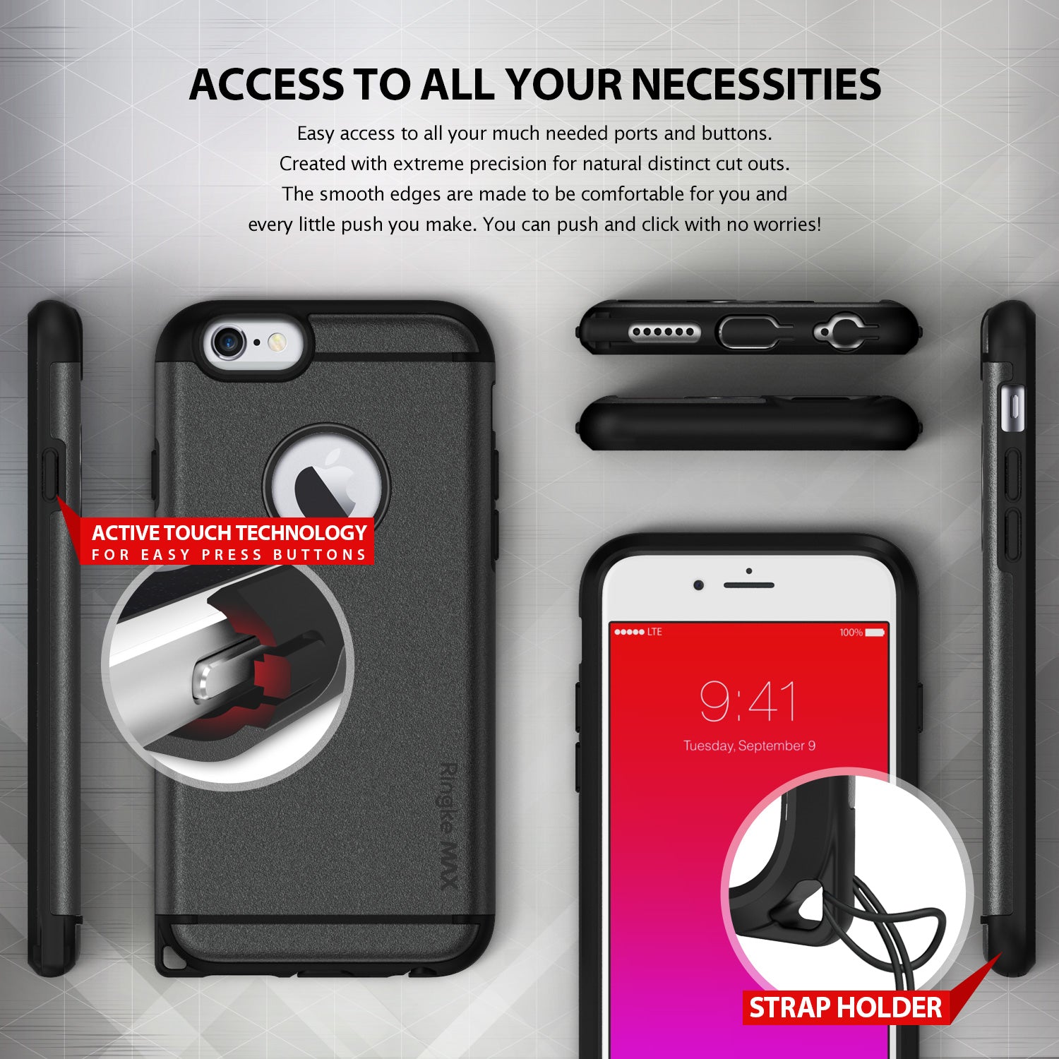 Galaxy S6 Plus Case | Max - Access to all your necessities
