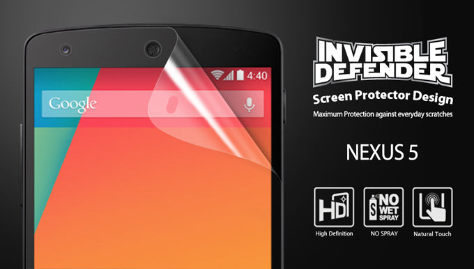 Google Nexus 5 Screen Protector | Film (3P) - By Ringke