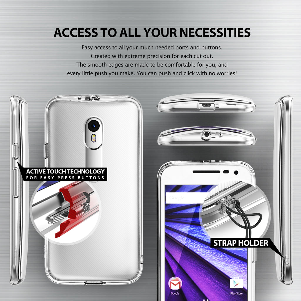 Moto G (2015) Case | Fusion - Access to All Your Necessities