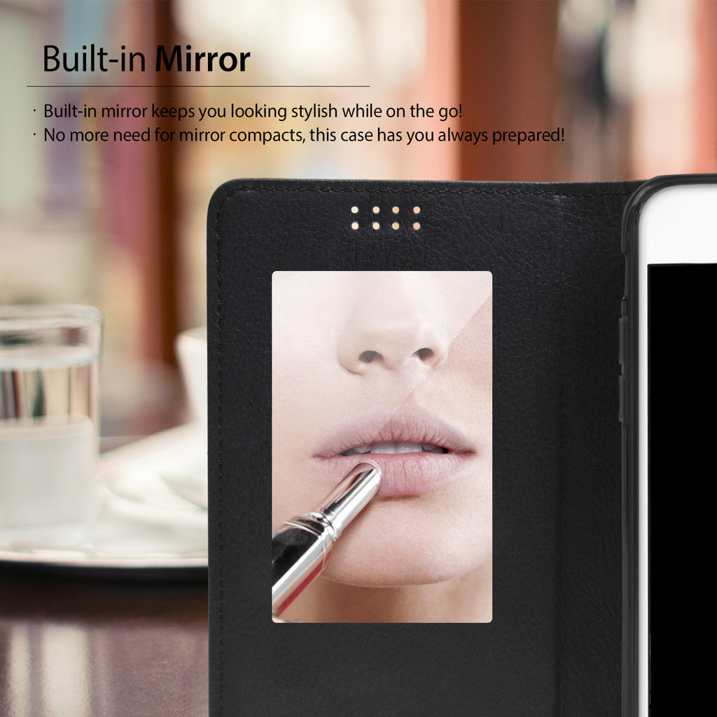 iPhone 7 Case | Wallet - Built-in Mirror