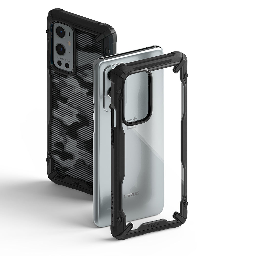 shock resistant TPU and PC are fused together into a protective case