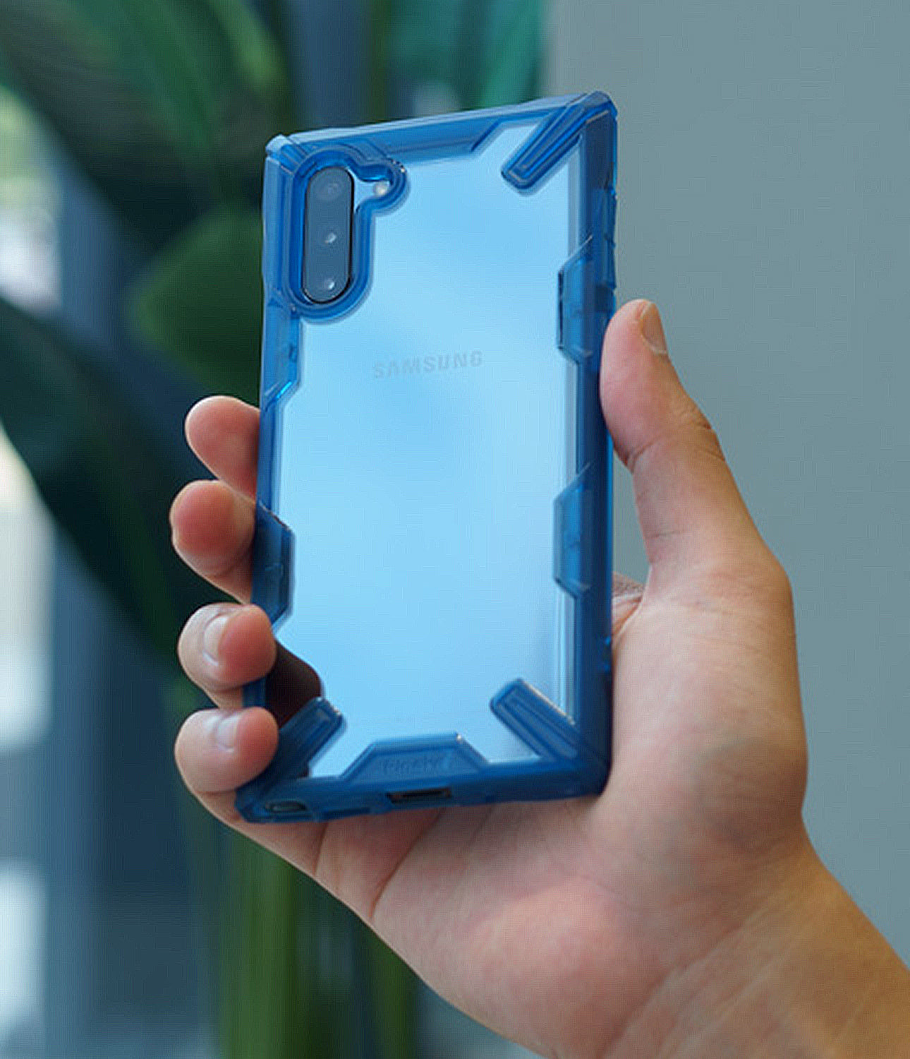 Ringke Fusion-X case for Galaxy Note 10 5G (2019) Space Blue