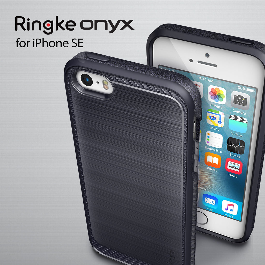 ringke onyx rugged flexible tpu case cover for iphone se 5s 5 main mist gray