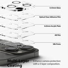 iPhone 13 Pro / 13 Pro Max | Camera Protector Glass [3 Pack] - Multi-Layer Coating