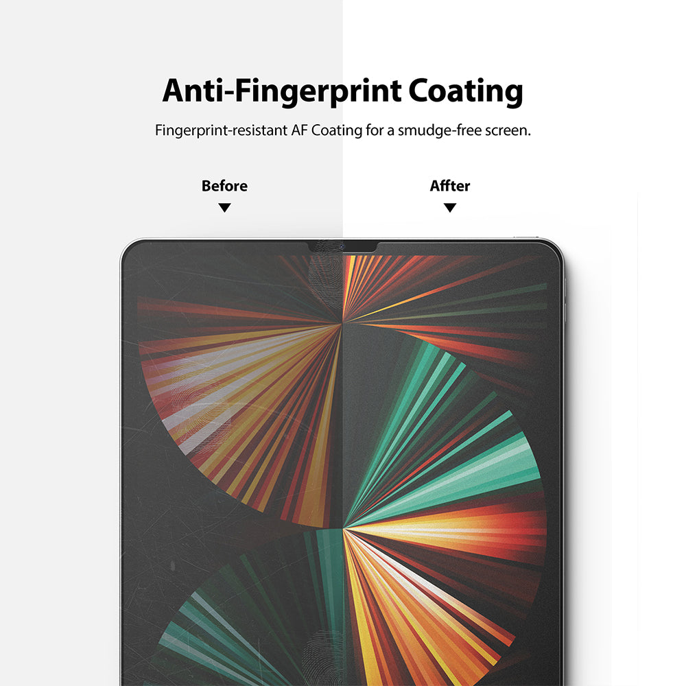 fingerprint-resistant AF coating for a smudge-free screen