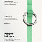 Point adjustment, ring carabiner