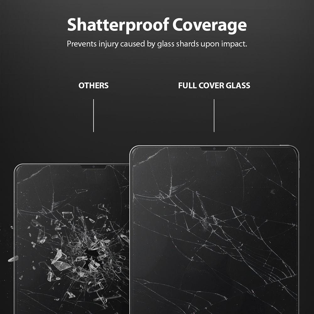 soft-edge processing - smooth transition between screen and protector via the curved edges