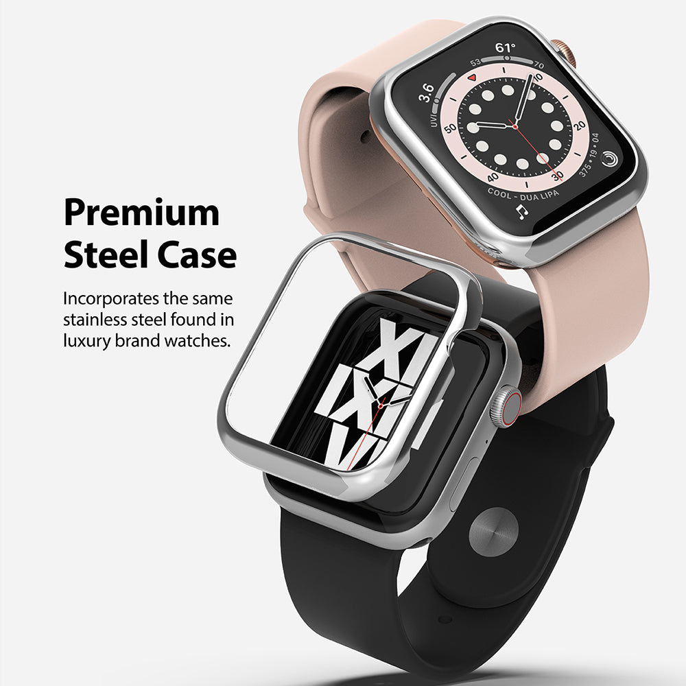 incorporates the same stainless steel found in luxury brand watches