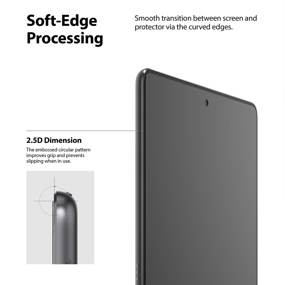 Soft-edge processing