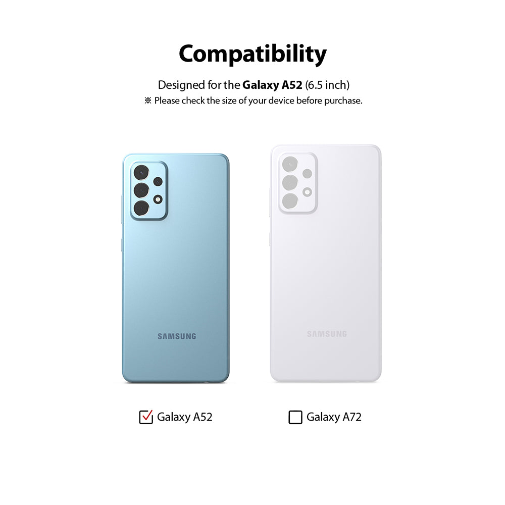 only compatible with galaxy a52 5g / 4g