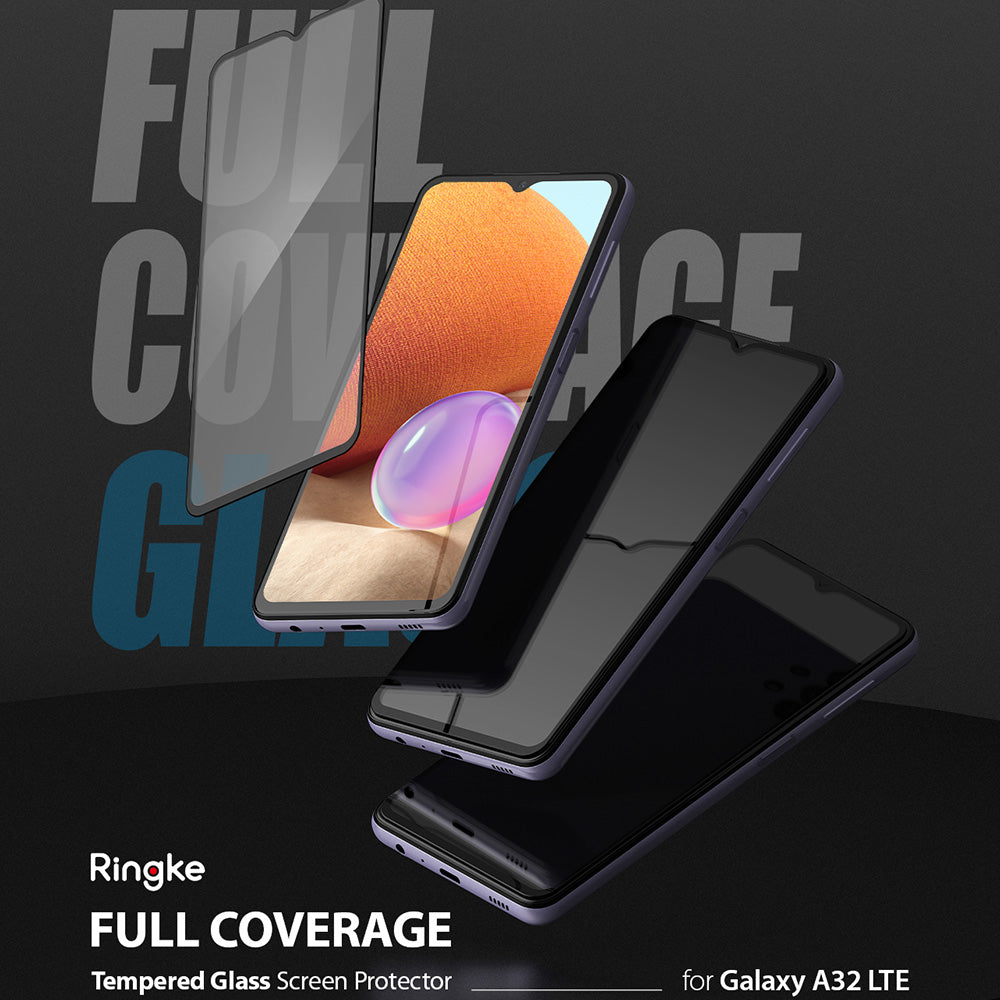 ringke invisible defender tempered glass screen protector for samsung galaxy a32 4g lte