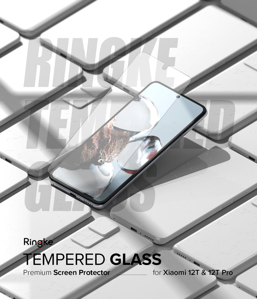 Ringke - Tempered Glass / Premium Screen Protector for Xiaomi 12T & 12T Pro