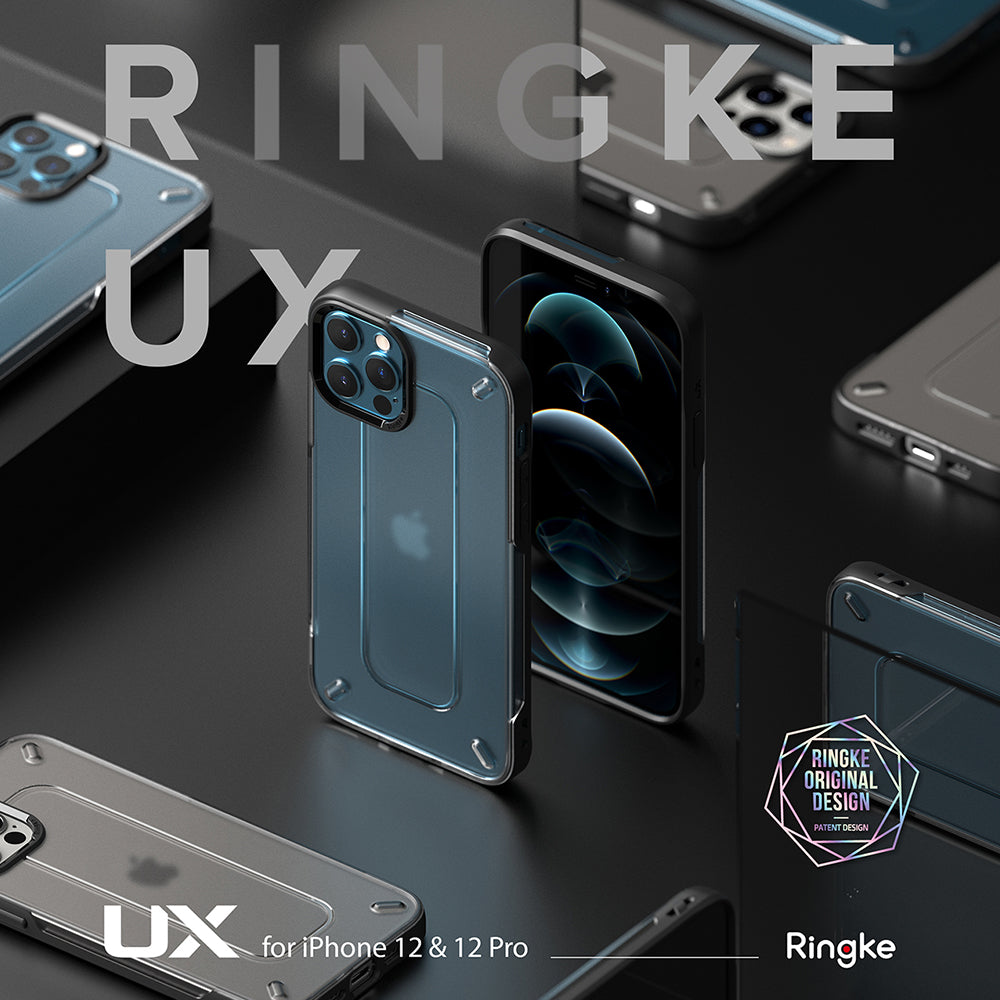 iphone 12 / 12 pro case - ringke ux matte clear