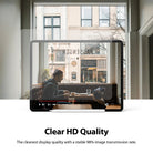 the cleanest display quality with a stable 98% image transmission rate