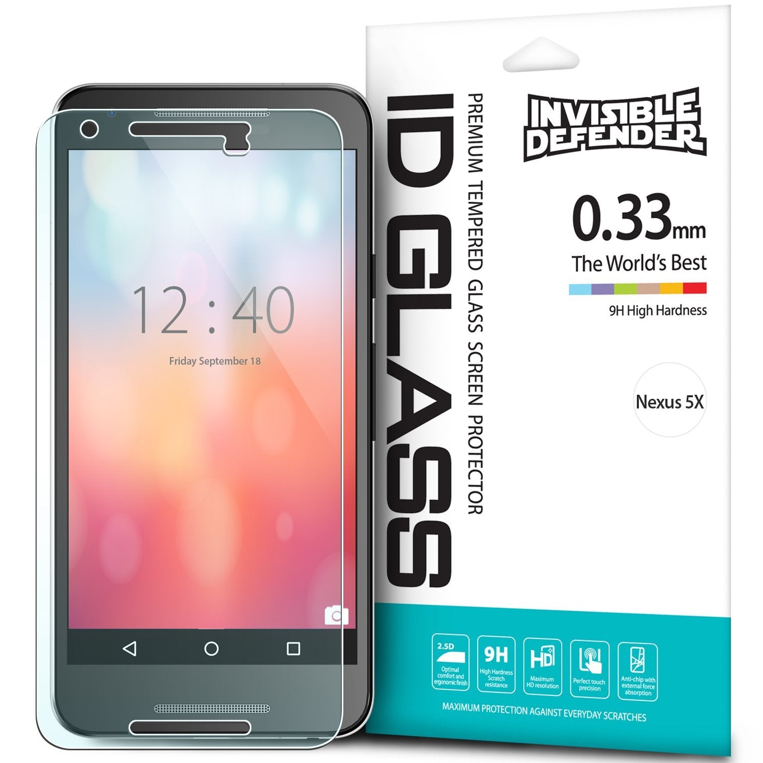 Google Nexus 5X Screen Protector | Glass .33 (1P)