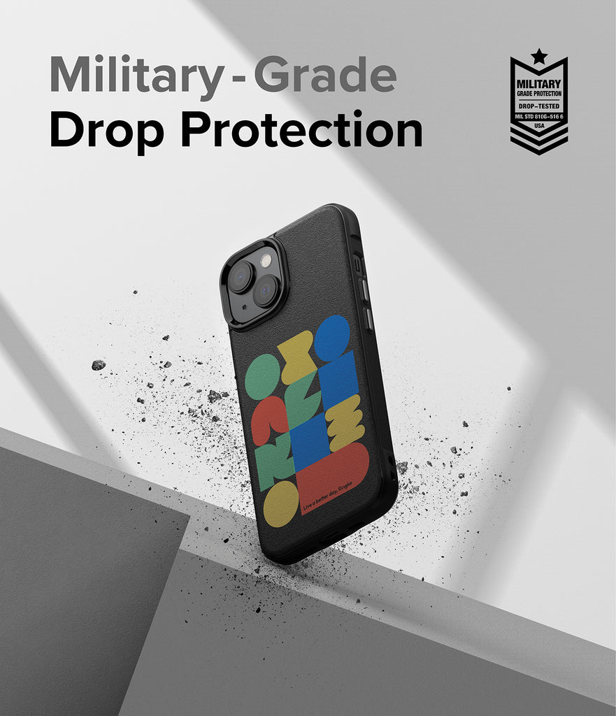 iPhone 14 Plus Case | Onyx Design - Military-Grade Drop Protection