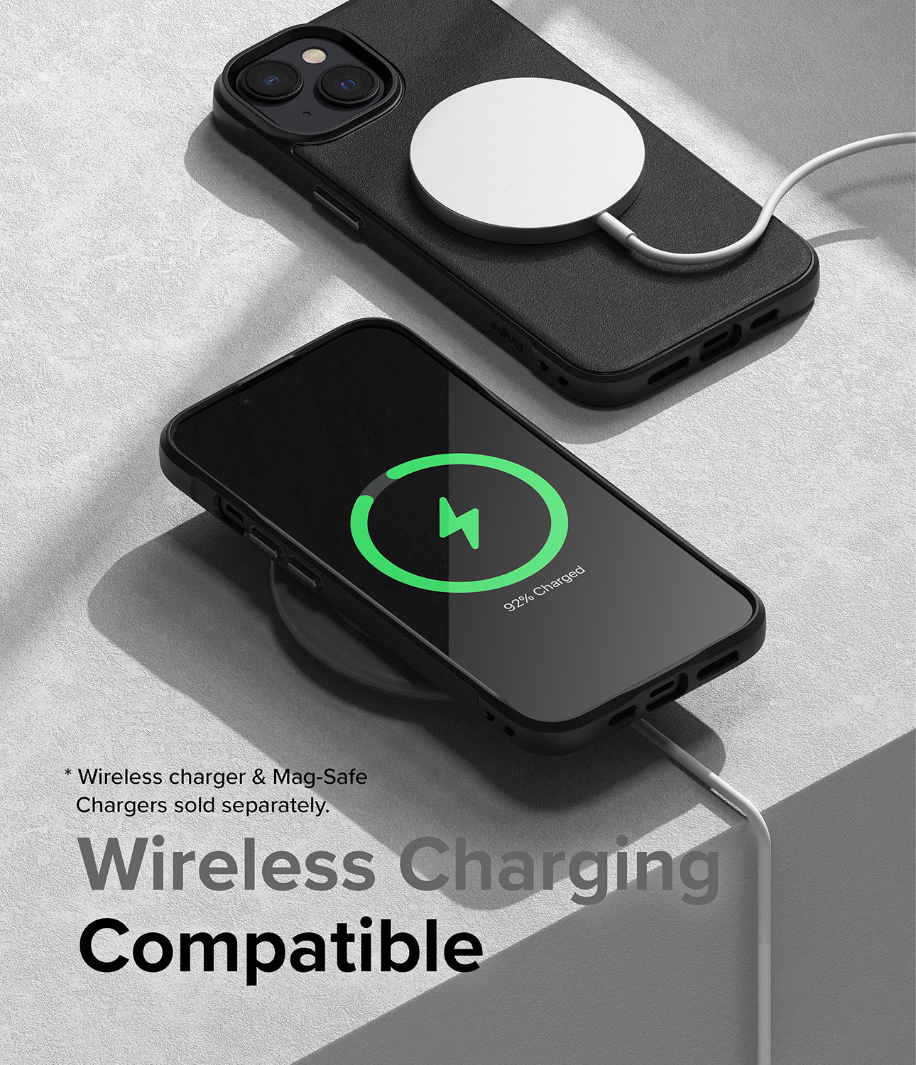 iPhone 14 Case | Onyx - Black - Wireless Charging Compatible