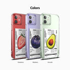 available in 3 different colors - strawberry, blueberry, avocado