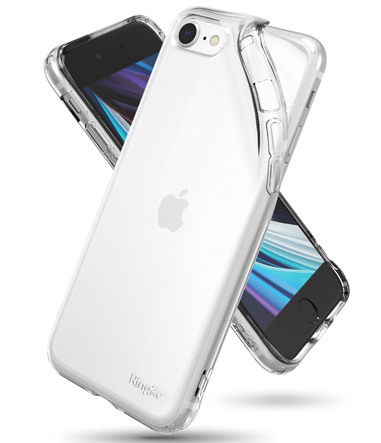 ringke air designed for apple iphone se 2020 case - clear