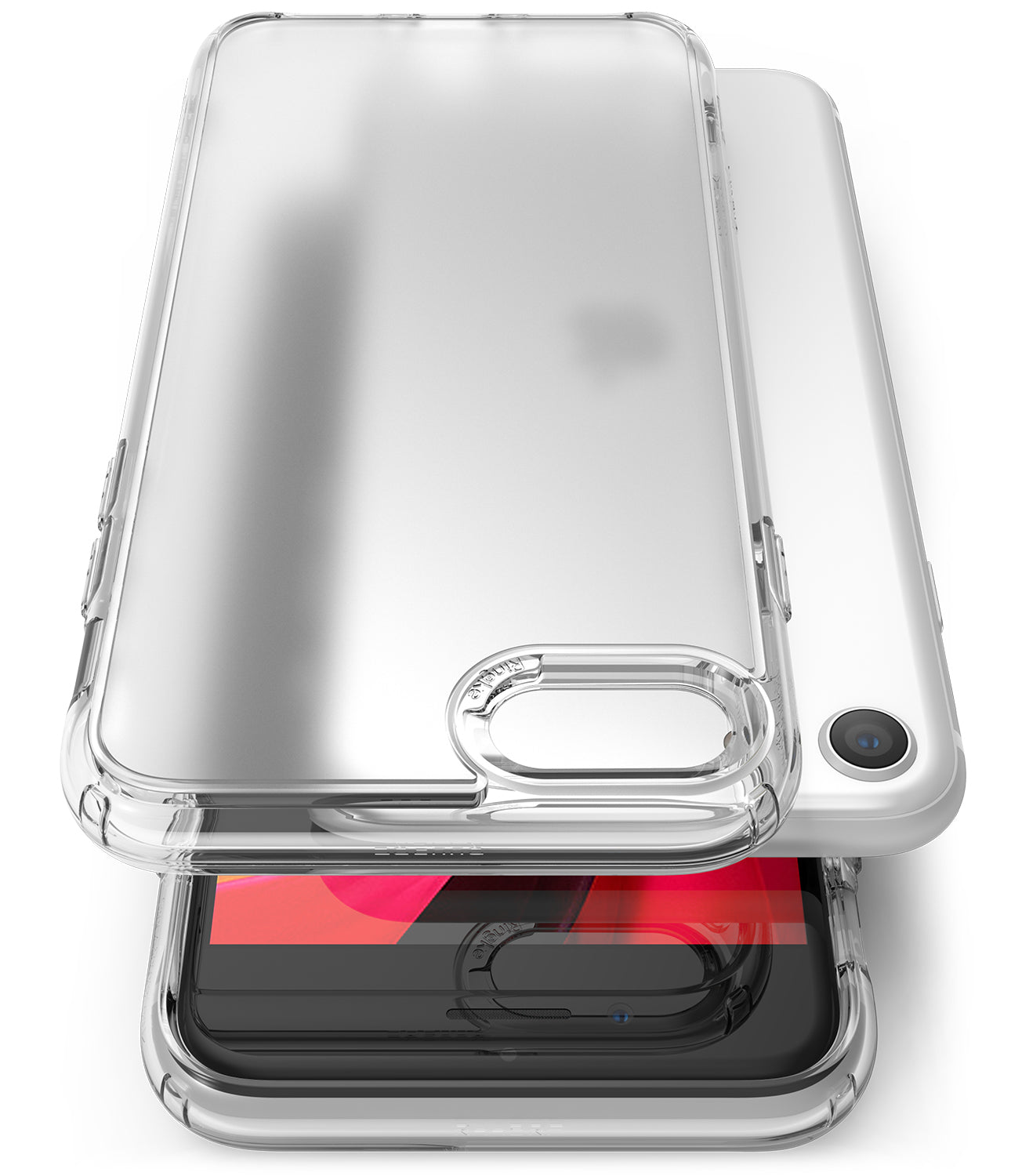 ringke fusion no smudge mattte clear case for apple iphone se 2020 / iphone 8