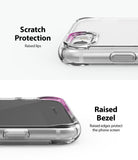 scratch proof with raised bezel