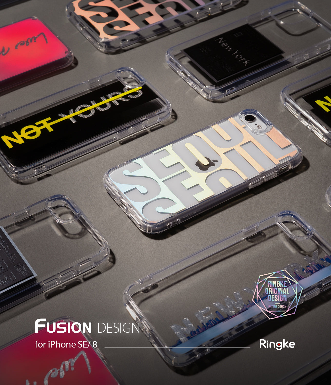 iPhone SE 2020 Case | Fusion Design 05. Not Yours