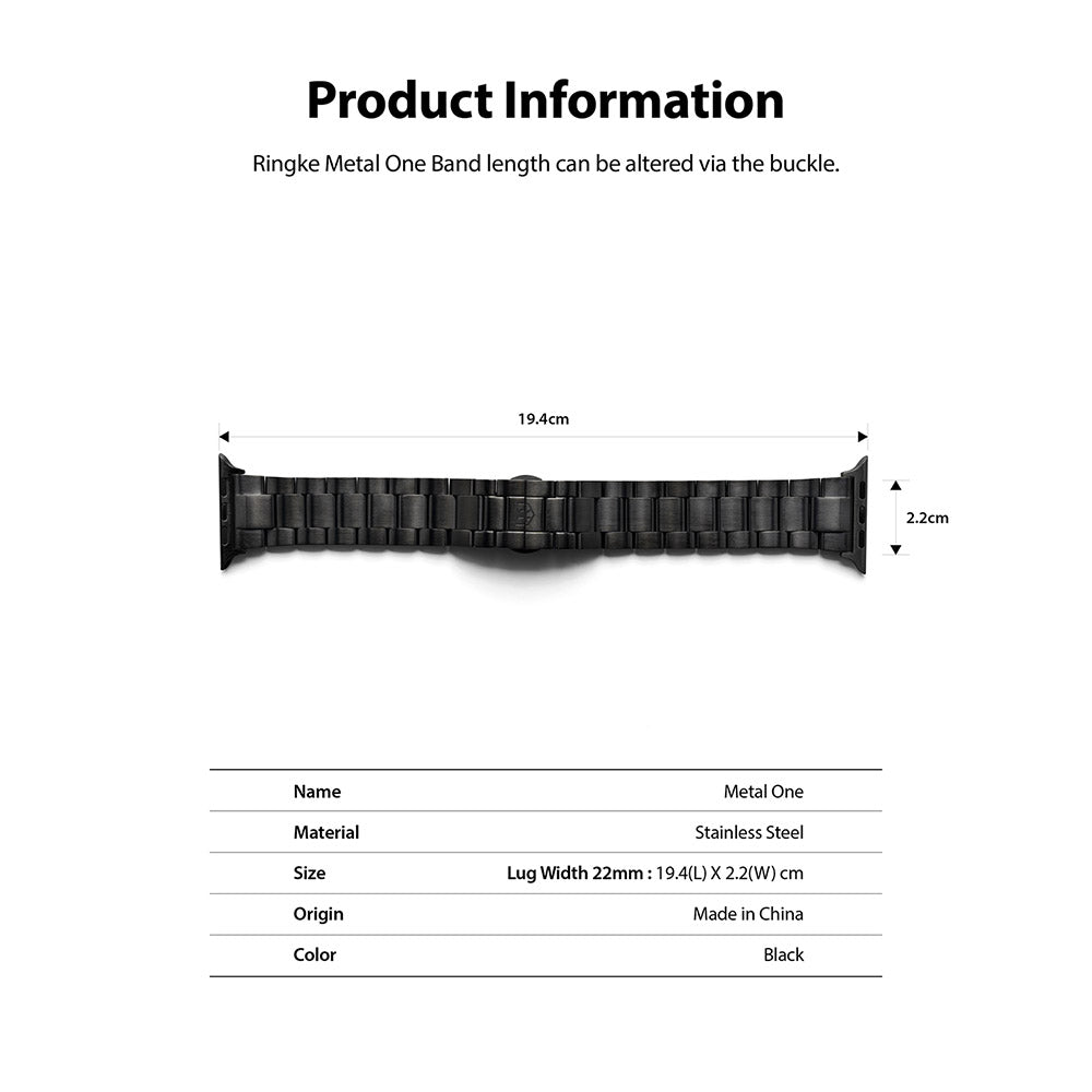 Apple Watch 49mm / 45mm / 44mm / 42mm | Metal One Band-Product Information