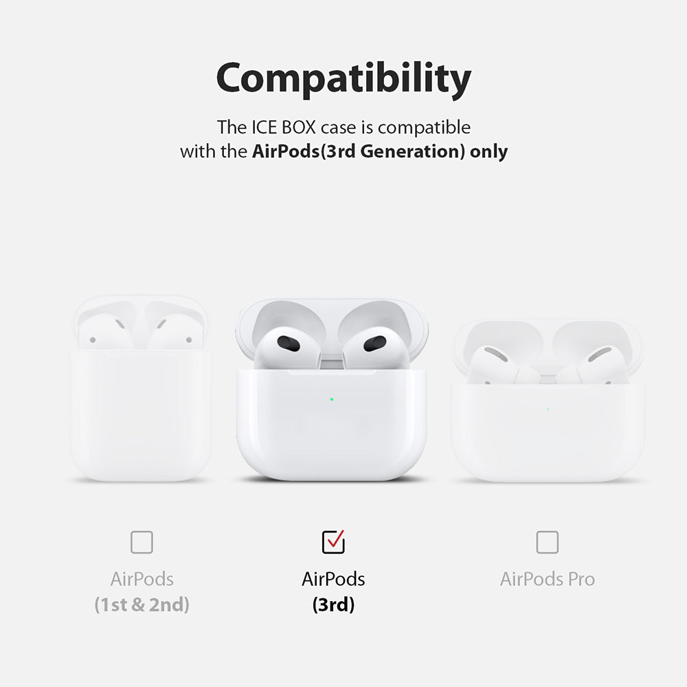 Compatible with AirPods 3 only