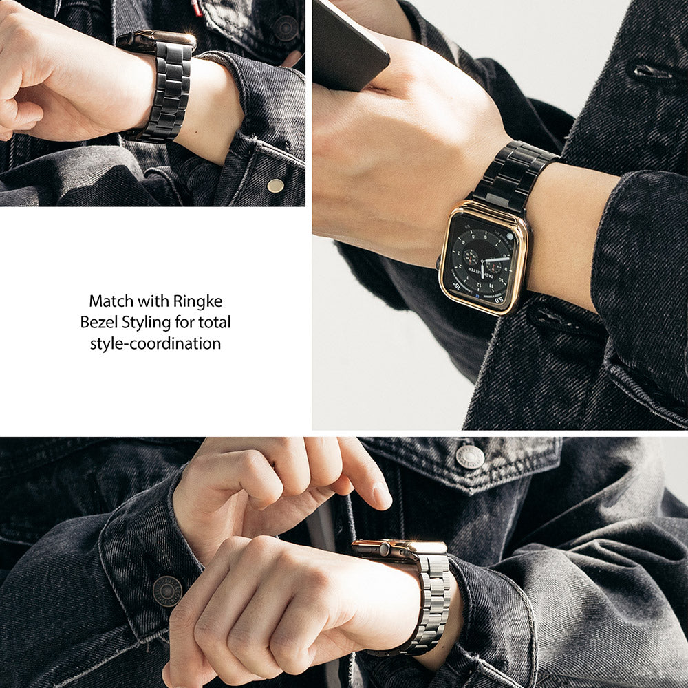 Apple Watch 49mm / 45mm / 44mm / 42mm | Metal One Band--Lifestyle