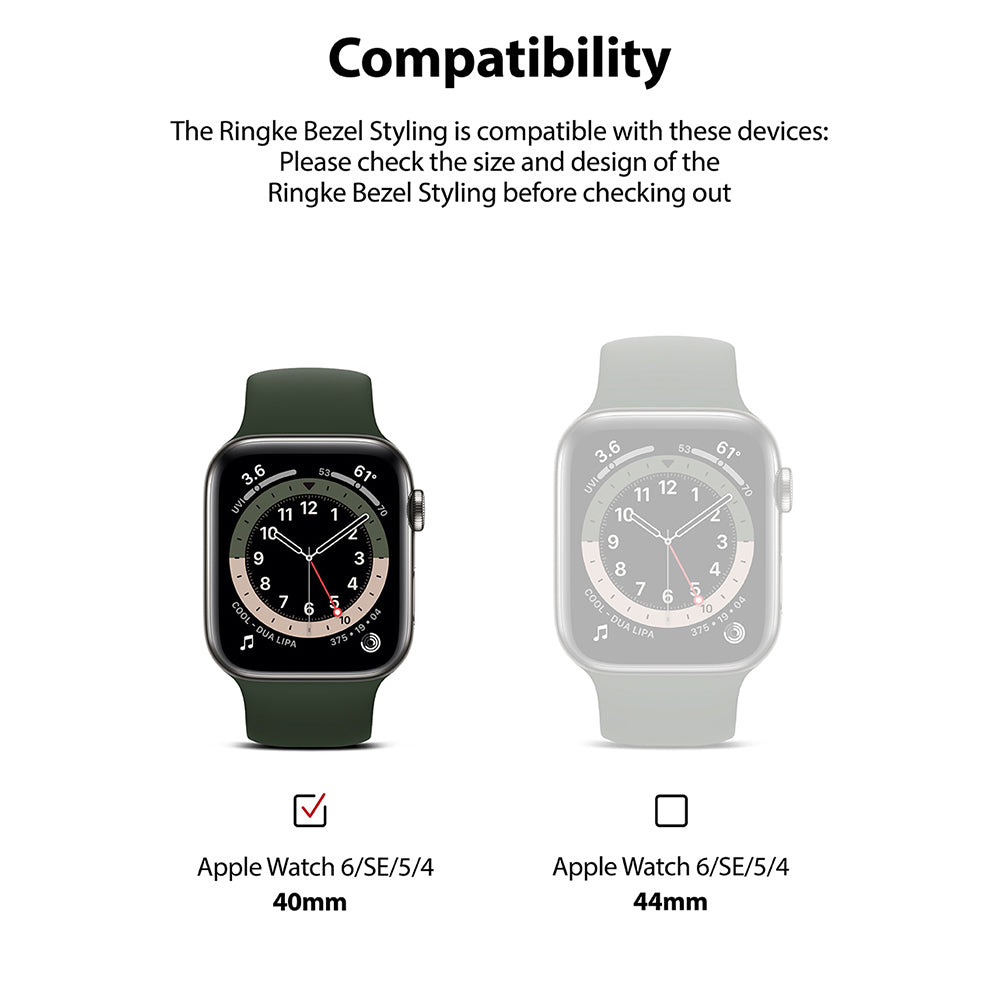 compatibility - apple watch 6 / se / 5 / 4 40mm