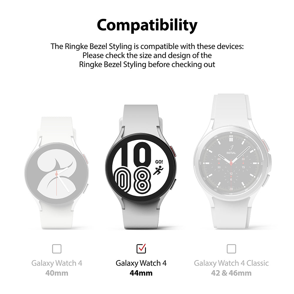 Compatible with Galaxy Watch 4 44mm