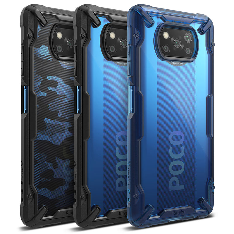 Poco X3 / X3 Pro / X3 NFC Case Liquid Silicone Design with Strap
